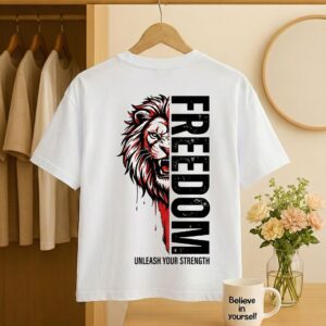 freedom white back