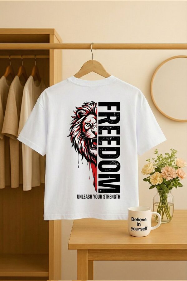 freedom white back
